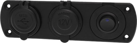 Carsun Zigarettenanzünder-Adapter Auto 12V