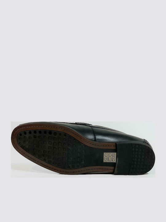 Men's Leather Moccasins Black