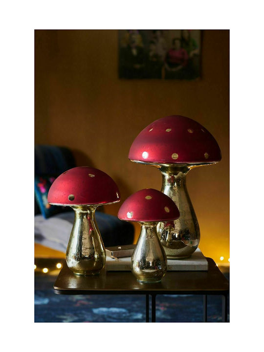 PiP Studio Decorative Mushroom made of Glass 17x17x24cm 1pcs
