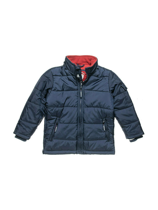 Alouette Kinderparka Lang mit Futter & Kapuze Blau