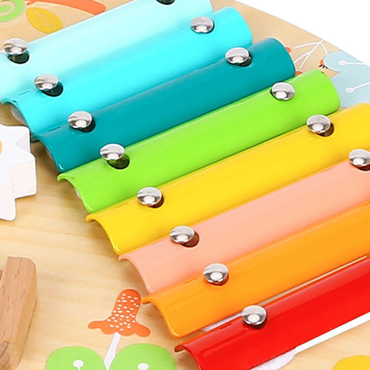 Tooky Toys Ξύλινο Ξυλόφωνο για 2+ Ετών