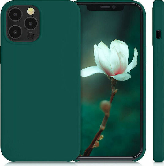 KWmobile Rubber Back Cover Σιλικόνης Πράσινο (iPhone 12 Pro Max)