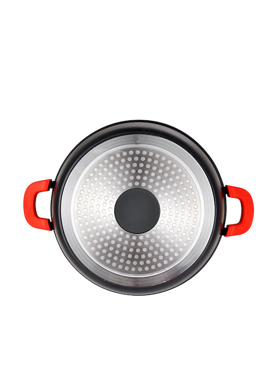 Bergner Chroma Tiefer Topf aus Aluminium 6Es / 28cm