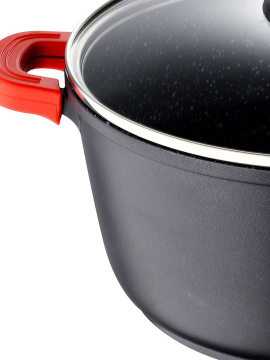 Bergner Chroma Tiefer Topf aus Aluminium 6Es / 28cm