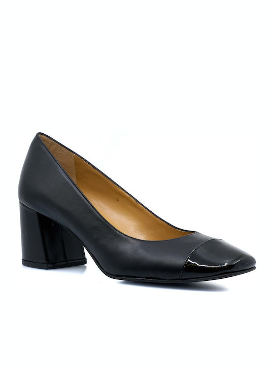 DORE WOMEN'S PUMPS CASUAL-EXTRA LIGHT-EASTERN-BLACK LEATHER-LEATHER WOMEN'S PUMPS CASUAL-EXTRA LIGHT-EASTERN