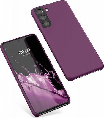 KWmobile Rubber Coperta din spate Silicon Magenta Lila (Galaxy S21 5G) 54056.197