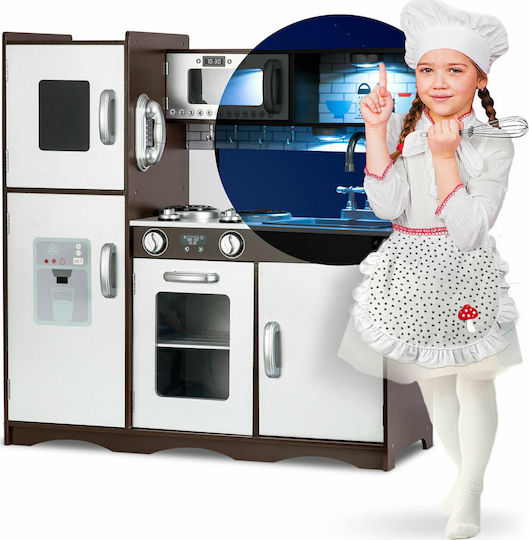 Ricokids Bucătărie Retro Din Lemn Pentru Copii 3+ Ani 92 Cm