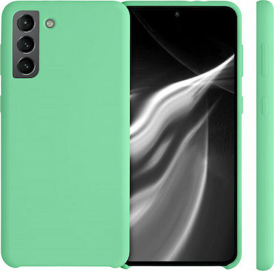 KWmobile Flexible Rubber Silicone Back Cover Peppermint Green (Galaxy S21+ 5G)