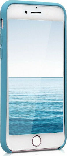 KWmobile Back Cover Silicone Azure Blue (iPhone SE 2022/2020)