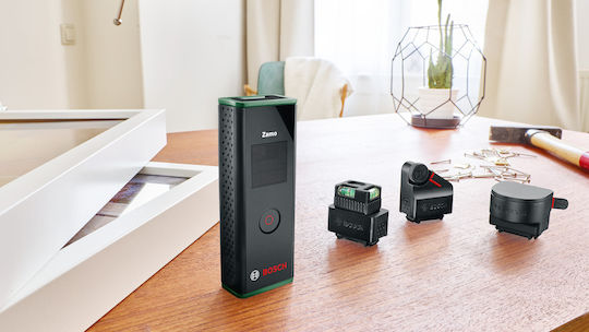 Bosch Laser Entfernungsmesser Zamo III Set mit einer Messreichweite von bis zu 20m