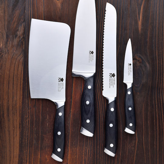 MasterPro Master Hackbeil aus Rostfreiem Stahl 17,5cm