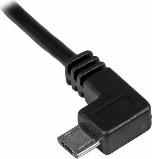 StarTech Winkel (90°) USB 2.0 auf Micro-USB-Kabel Schwarz 2m (USBAUB2MLA) 1Stück