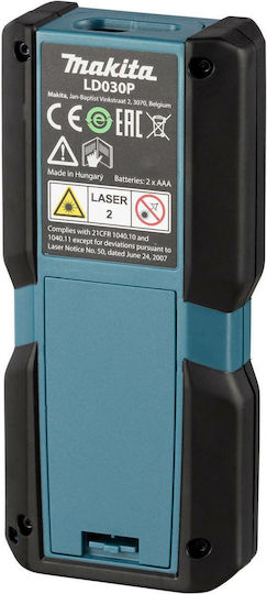 Makita Laser Distance Meter LD030P with Range up to 30m