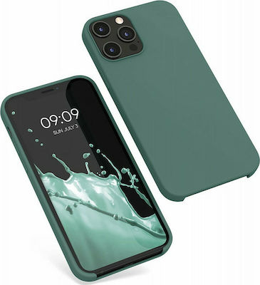 KWmobile Rubber Silicone Back Cover Blue Green (iPhone 12 Pro Max)