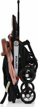 Cangaroo Genoa Verstellbar Kinderwagen Geeignet für Neugeborene Rosa 7kg