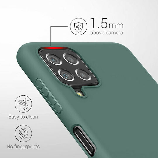 KWmobile Back Cover Σιλικόνης Blue Green (Galaxy A22 4G)