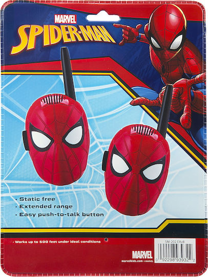 eKids Spiderman Set Walkie Talkies 2buc