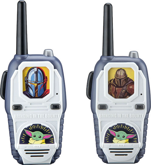 eKids Mandalorian Kids' Walkie Talkies for 3+ Years 2 pcs