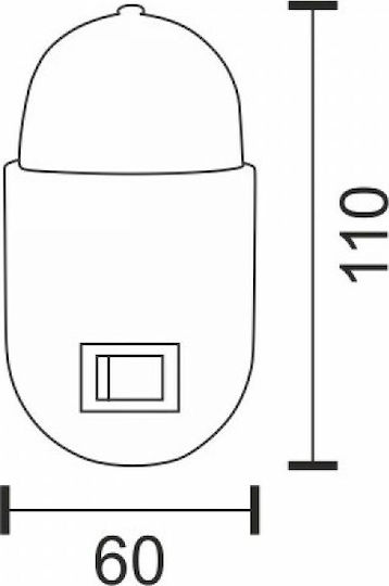 Spot Light LED Night Light Spot Plug with Photocell 1pcs