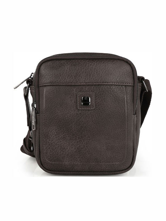 Mochila Herrentasche Schulter / Crossbody Braun