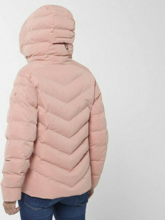 Lafuma Staten Kurz Damen Puffer Jacke für Winter Desert Rose