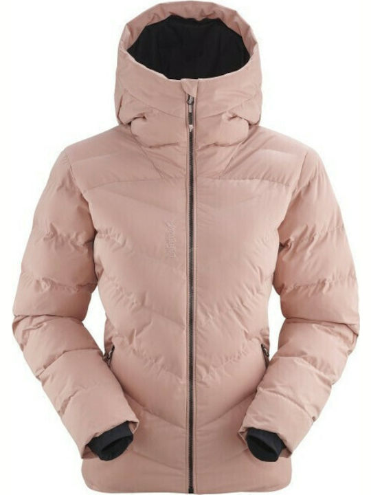 Staten Kurz Damen Puffer Jacke für Winter Desert Rose