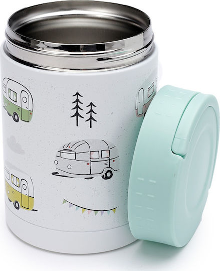 Puckator Wildwood Caravan Βρεφικό Θερμός Φαγητού Ανοξείδωτο 400ml