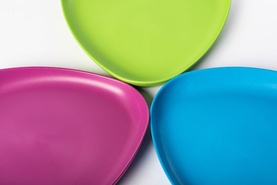 eKoala Farfurie pentru copii Ekkolì din plastic Albastru 2buc