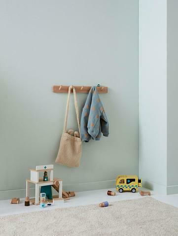 Kids Concept Детска Закачалка Дървена 60x5.5x6.5см