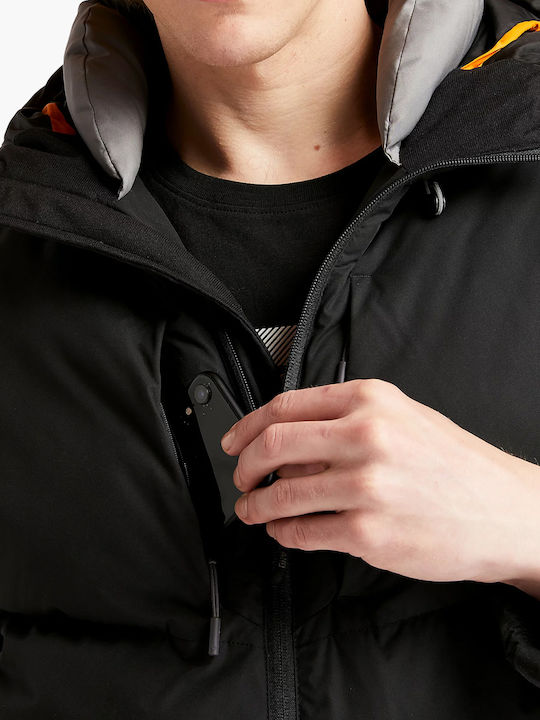 Winter Jacke Puffer Schwarz