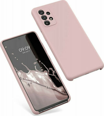 KWmobile Rubber Silicone Back Cover Antique Pink Matte (Galaxy A52 / A52s)