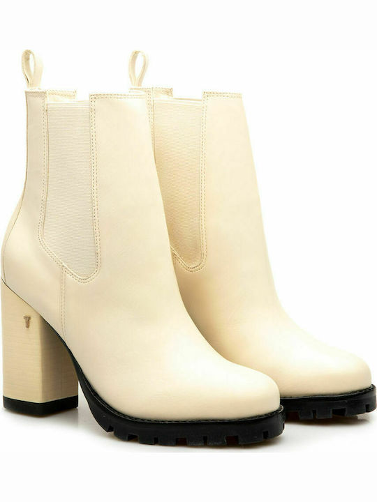 Ted Baker Jaymea Leather Women's Chelsea Boots Ivory