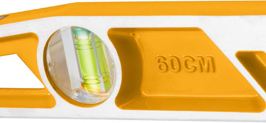 Ingco HBSL08060 Wasserwaage Aluminium 60cm mit 2 Augen