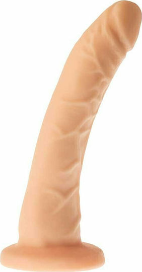 Dream Toys Mr Dixx Captain Cooper Glass Dildo with Balls and Suction Cup Flesh 21cm
