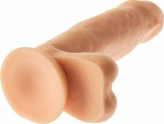 Dream Toys Mr Dixx Real Ryan Ρεαλιστικό Dildo με Όρχεις και Βεντούζα Flesh 18cm