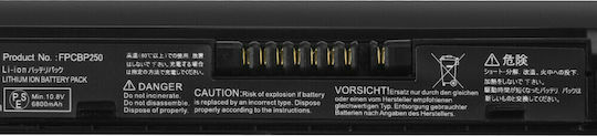 Green Cell Compatible Battery for Fujitsu LifeBook A530/A531/AH530/AH531