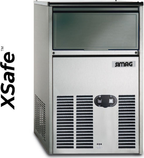 Simag SCE 40 Xsafe Παγομηχανή Ψεκασμού με Ημερήσια Παραγωγή 40kg & Χωρητικότητα 15kg