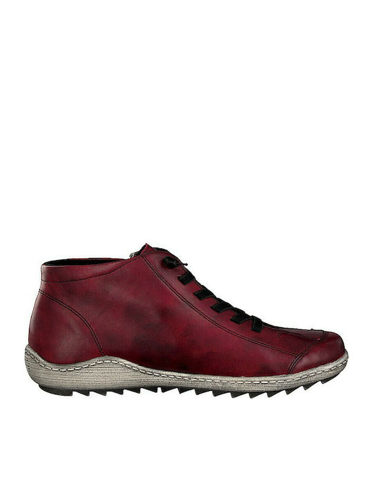 Rieker Femei Anatomici Sneakers Burgundy