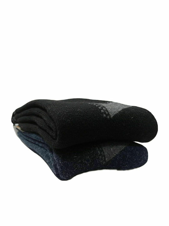 Men's Isothermal Socks 4 Pairs Prestige Black