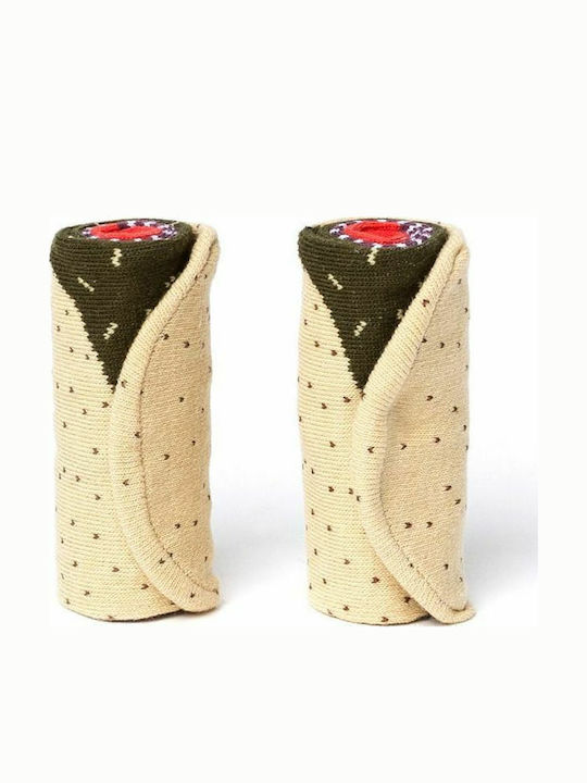 DOIY Burrito Șosete cu Model Bej 1Pachet