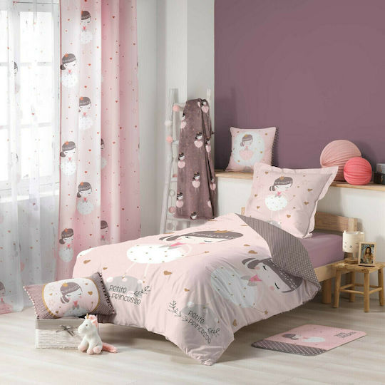 Flamingo Petite Princesse Детско килимче Розов 45x75см