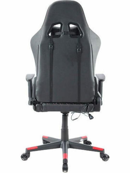 Lamtech LGP022179 Gaming Chair with Adjustable Armrests and RGB Lighting Black