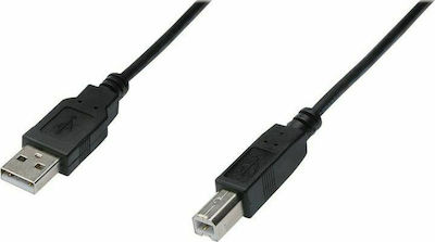 Digitus 1m USB 2.0 Cable A-Male to B-Male (AK-300102-010-S)