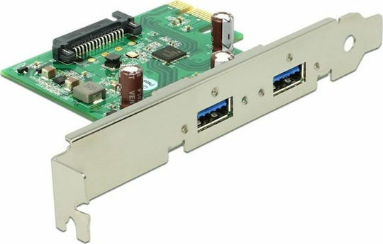 DeLock DeLock PCIe Card with 2 USB 3.0 Ports