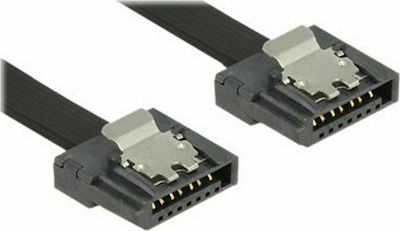 DeLock 7-Pin SATA III - 7-Pin SATA III Kabel 50cm Schwarz (83841)