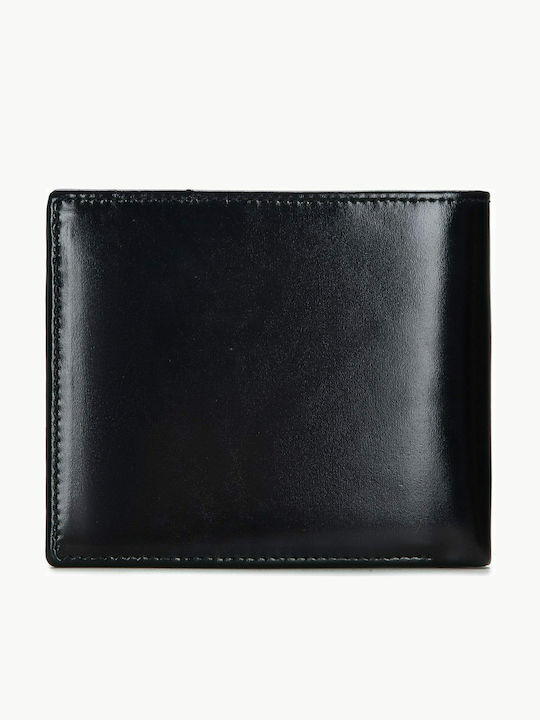 Leather Men's Wallet Classic with RFID Black
