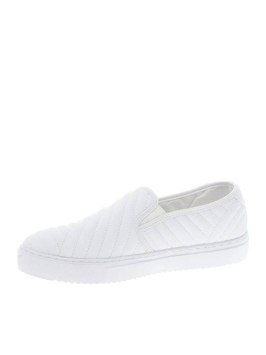 Regan3-A Women's Slip-Ons White