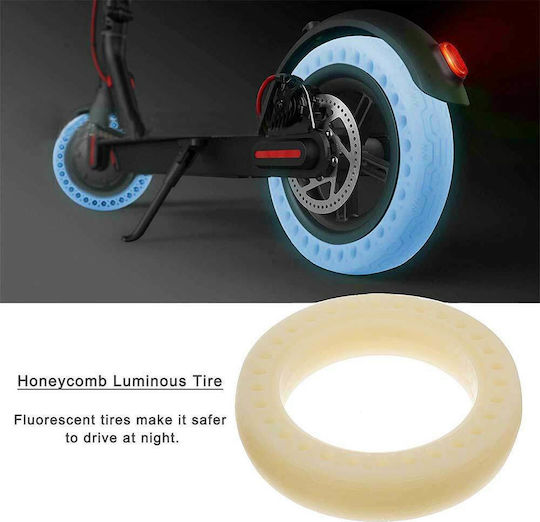 Anvelopă Pentru Scuter Electric Cauciuc Solid Pentru Xiaomi M365/M365 Pro Albastru Fosforescent Xiaomi În Culoare Albastră