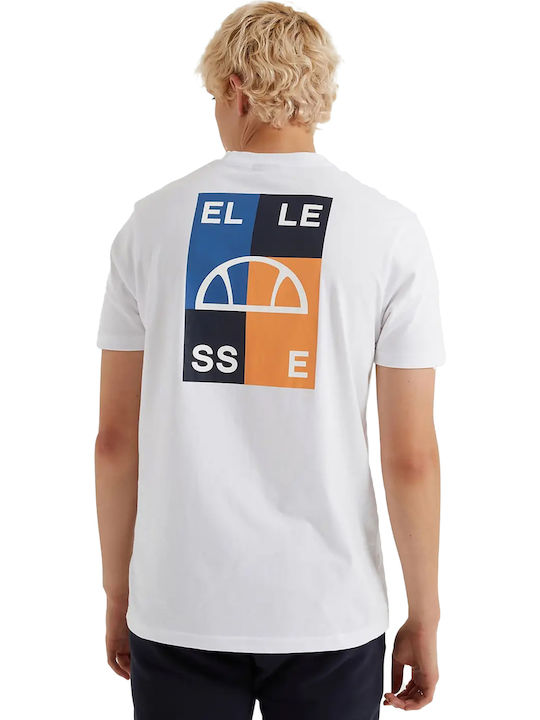 Ellesse Herren T-Shirt Kurzarm Weiß