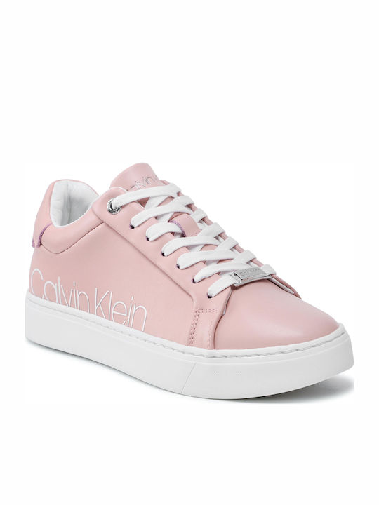 Calvin Klein Cupsole Γυναικείο Sneaker Ροζ